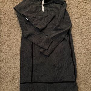 Lululemon Women Grey Crewneck Dress